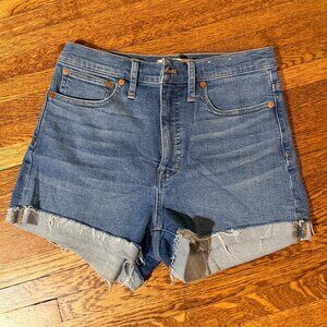 Madewell Cut Off Jean Shorts sz 27